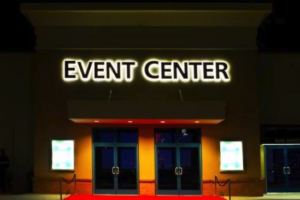 The Event Center front entrance